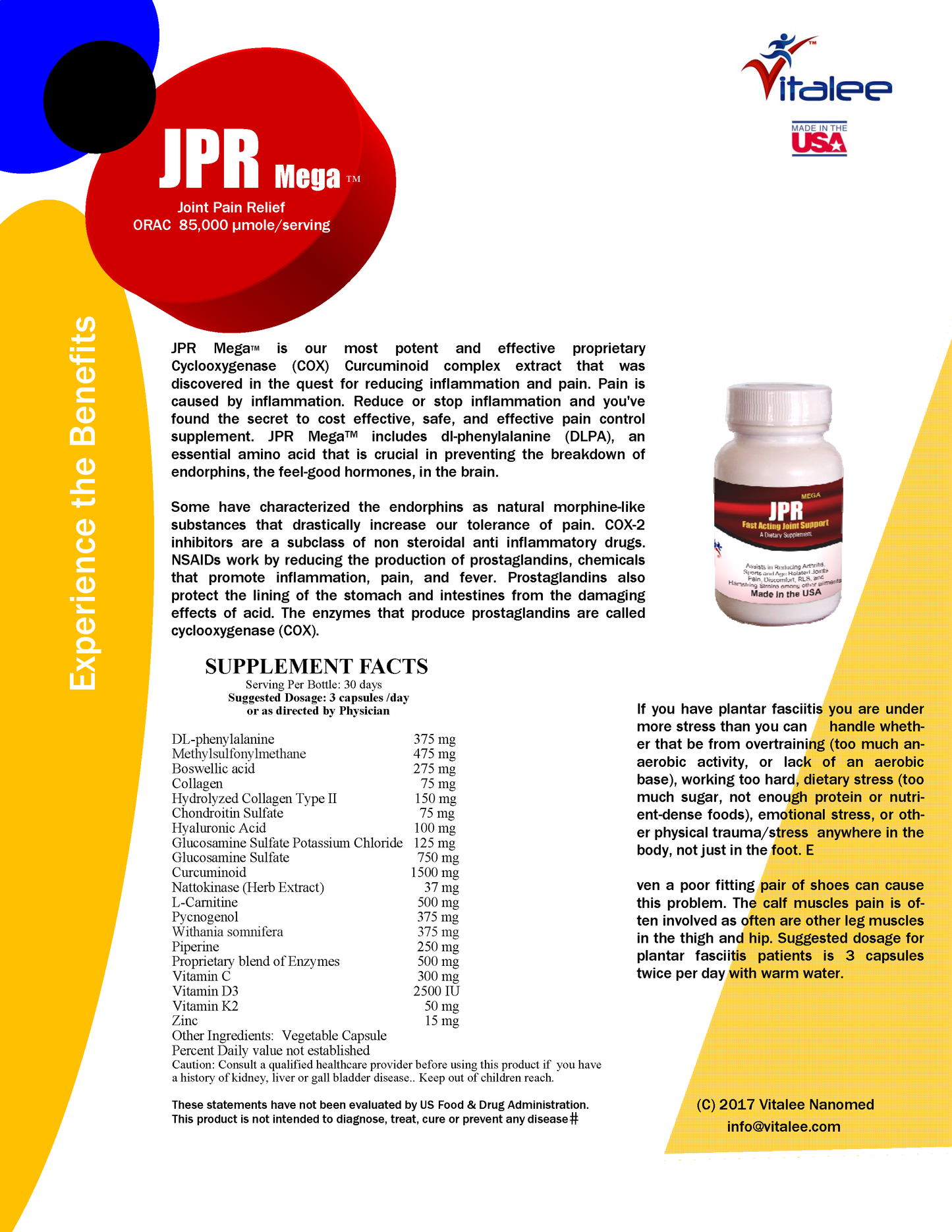 1191-JPR Mega Joint Pain Relief