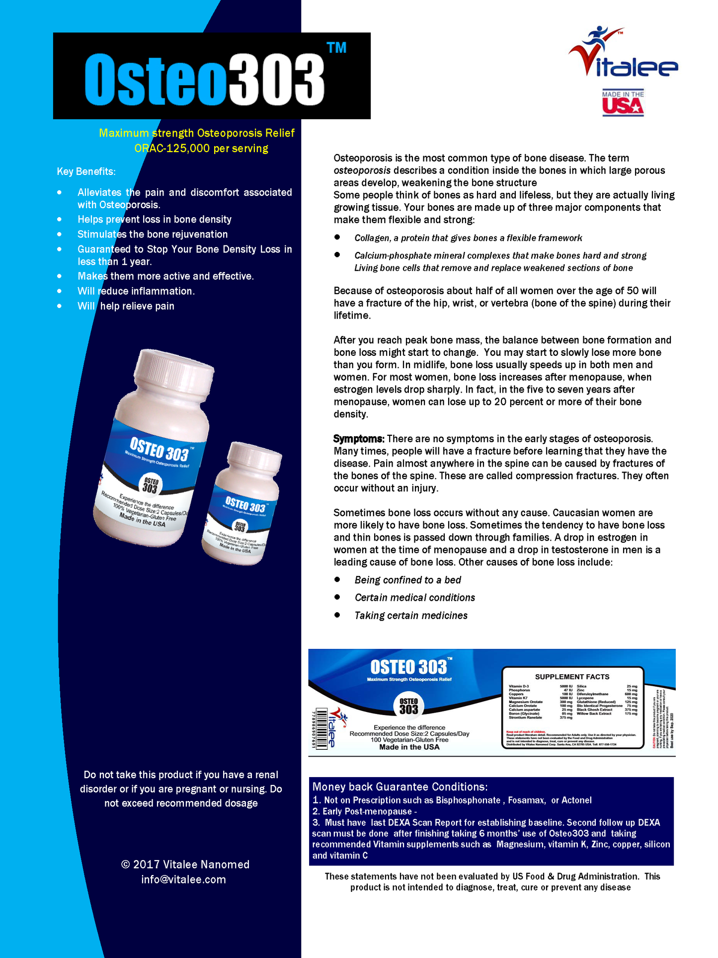 1144-Osteo 303- Anti-Arthritis Capsule (60 ct)