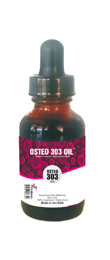 Osteo 303 Oil-Osteoporosis, Arthritis, Osteopenia Massage Oil (60 ml)