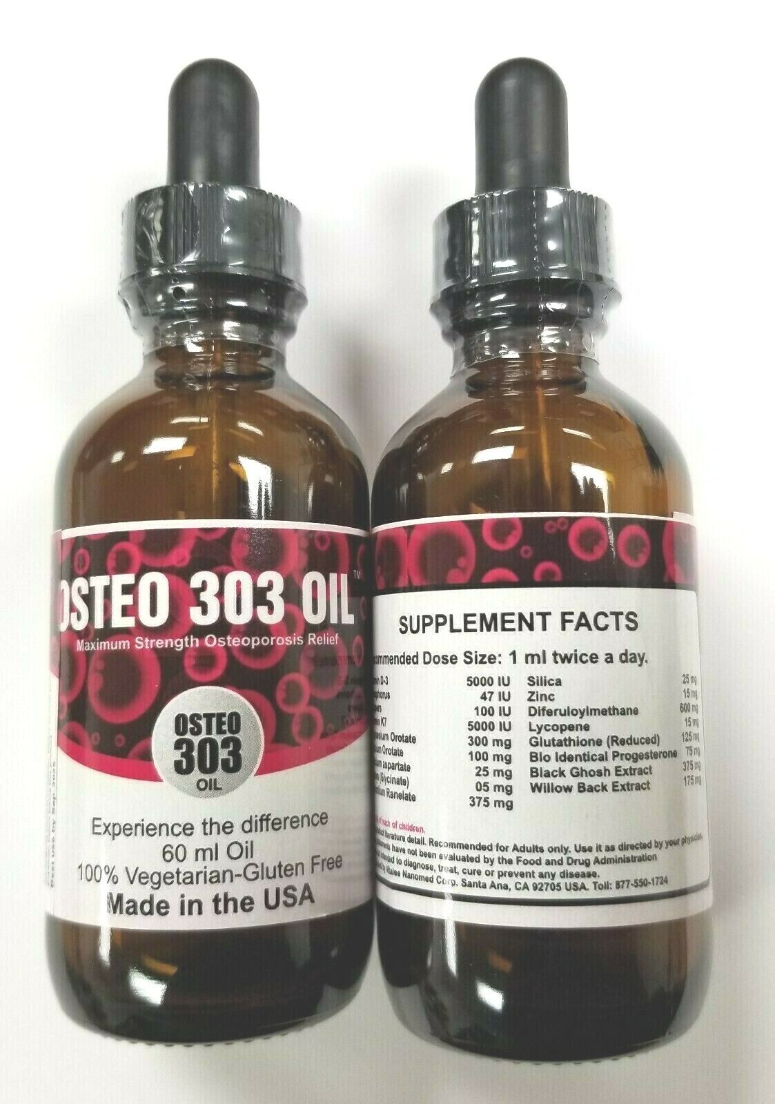 1139-Osteo Arthritis Oil Economy Pack (3X60 ml)