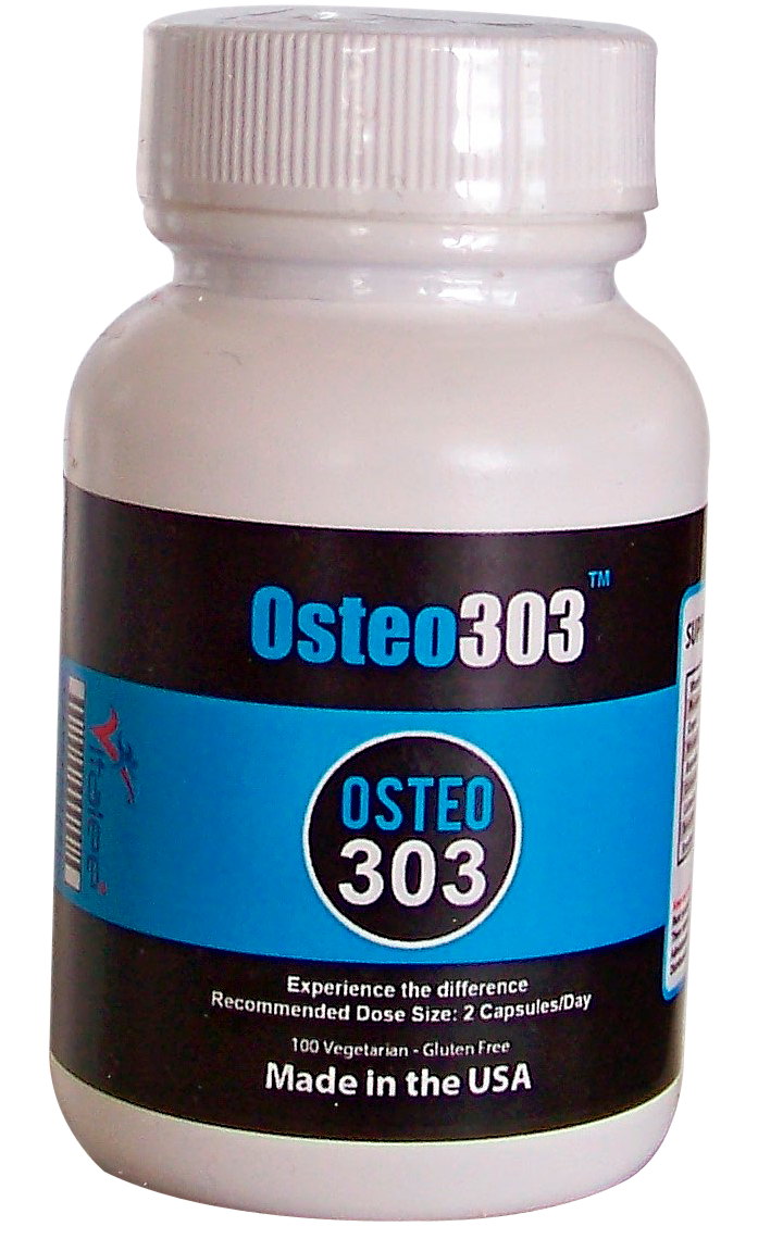 Osteo 303-Rheumatoid Arthritis, Osteoporosis, Osteopenia pain relief (60 cnt)