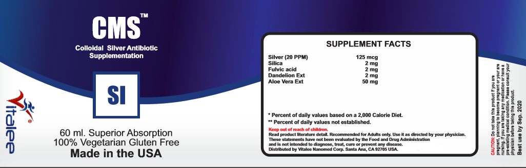 Vitalee Colloidal Combo Pack of ionic minerals & vitamins (2X 60ml)