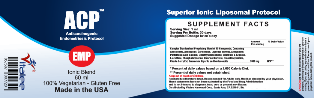 ACP-EMP Endometrosis Disorder  (60 ml)