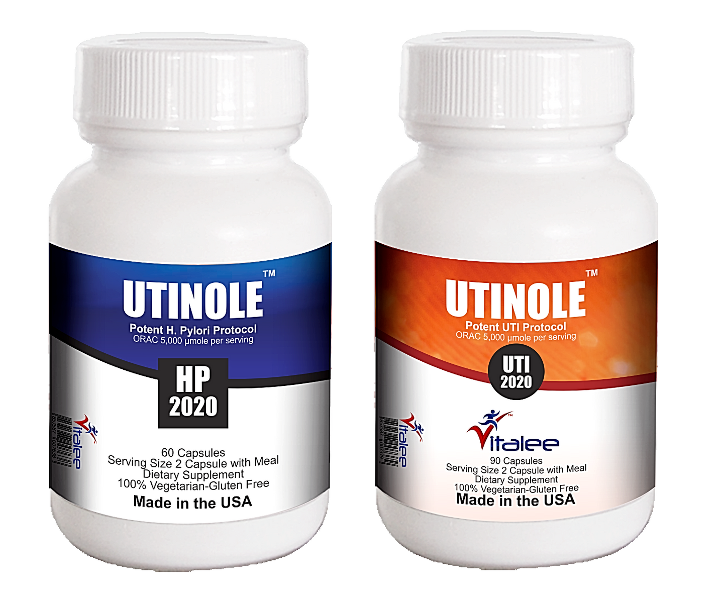 Combo C-Utinole H.Pylori & Urinary Tract Infection (Capsule/Softgel 2x60ct)