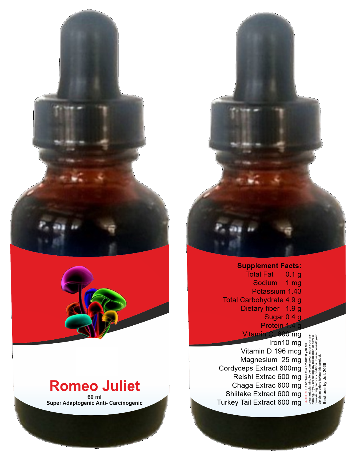 Romeo Juliet- Ionic Autoimmune System Protocol (60 ml 3 bottles)