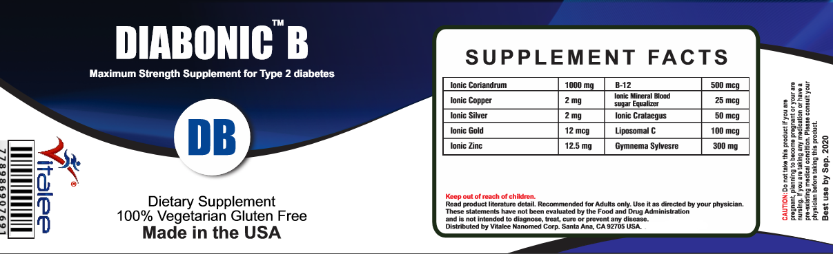 Diabonic DB Anti-Sugar Craving Helper (Capsule 60 ct