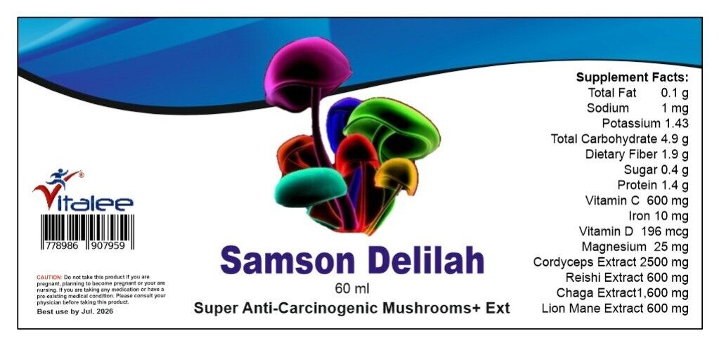 Samson Delilah- Immune System Ionic Protocol Pack of 3 Bottles (3X60 ml)