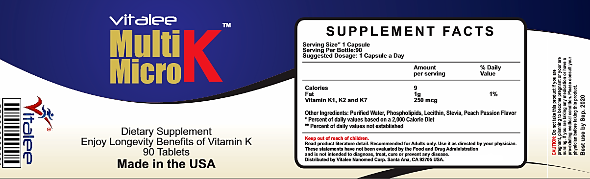 Multi K-Vitamin K Tablet (60)