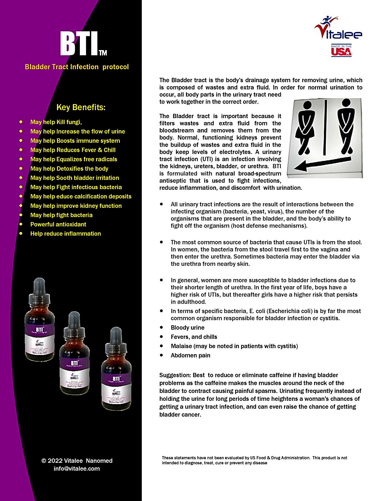 BTI-Bladder Tract Infection Protocol (60 ml)