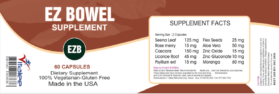 EZ Bowel Supplement (Capsule 60ct)
