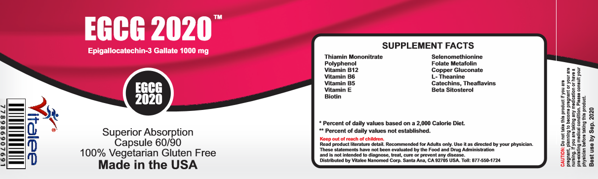 EGCG- is an anti-oxidant and highest Polyphenol Extract 1000 mg (Caps 60 ct)