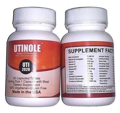 1049-UTI 2020. Rapid Urinary Tract Infection Rapid Relief (Softgel 60ct)