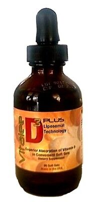 Vitamin D3+ MK-7 Economy Pack (3X60 ml bottle)