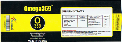 Advanced Omega369 EPA, DHA and GLA (Softgel 2 bottle)