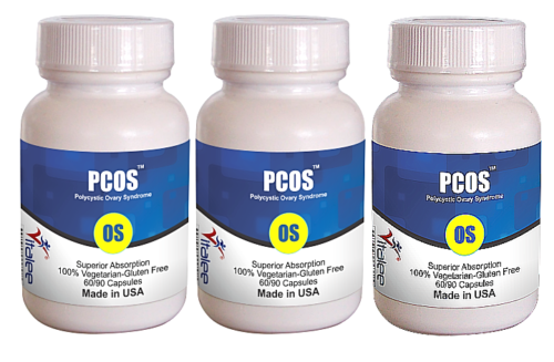 PCOS-Polycystic Ovarian Syndrome Economy Pack (60ct 3 Bottle)