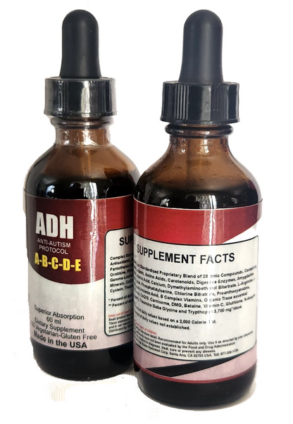 1031-ADH Autism & Attention Deficit Hyperactivity Disorder supplement (Adult 1,60ml)
