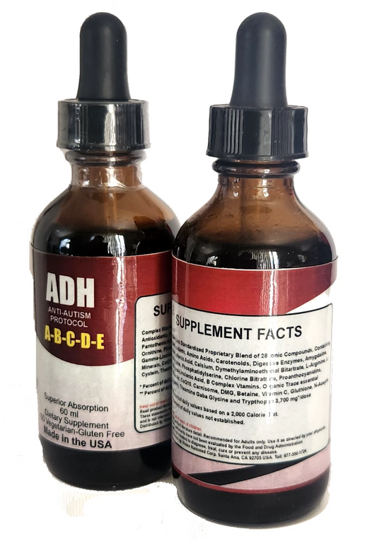 1031-ADH Autism & Attention Deficit Hyperactivity Disorder supplement (Adult 1,60ml)