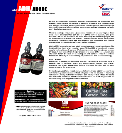 1030-ADH Autism Economy Pack (3X60 ml)
