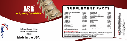 1142-ASR- Ankylosing Spondylitis-Rheumatoid Arthritis Pack  (3X60)Capsule