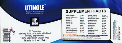 1066-Combo C-Utinole H.Pylori & Urinary Tract Infection (Capsule/Softgel 2x60ct)