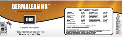 1100-Dermalean HS-Hair Oil Plus Capsule combo Packt(Capsule 60)