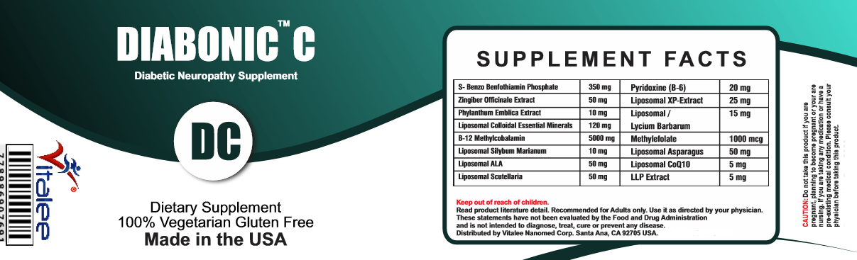 1106-Diabonic DC-Type 2 Glucose Management Naturally (Capsule 60ct)
