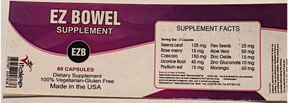 1162-EZ Bowel Supplement (Capsule 60ct)