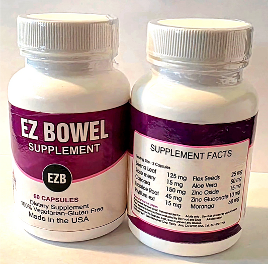 1162-EZ Bowel Supplement (Capsule 60ct)