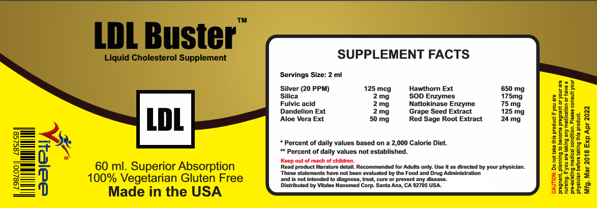 LDL-Low-density lipoprotein ( Capsule 60)