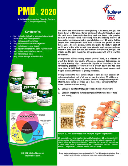 PMD Arthritis & Bone Degenerative Disorder