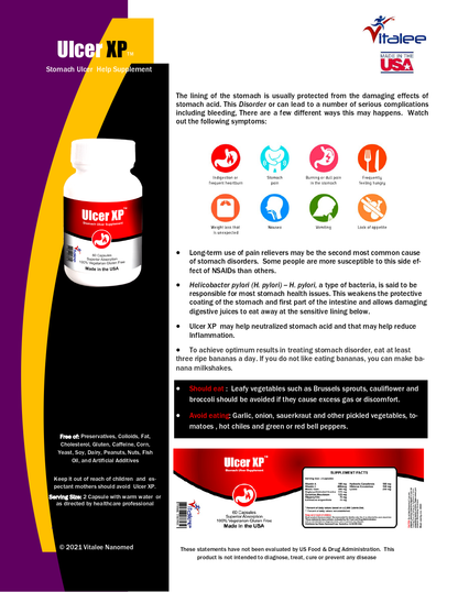 Ulcer XP-Stomach Ulcer (Capsule 60ct)