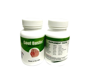 Gout Buster Supplement- Faster Relief and Flush Buildup (Capsule 60ct)