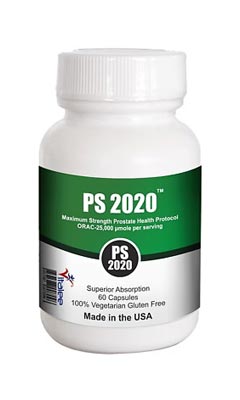 Prostate BPH Helper. Watch Gleason score go down with PS2020.(Caps 60ct)