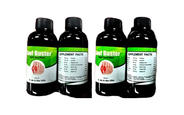 1115-Gout Buster Liquid economy Pack- Faster Relief (4 Bottles 120 ml)