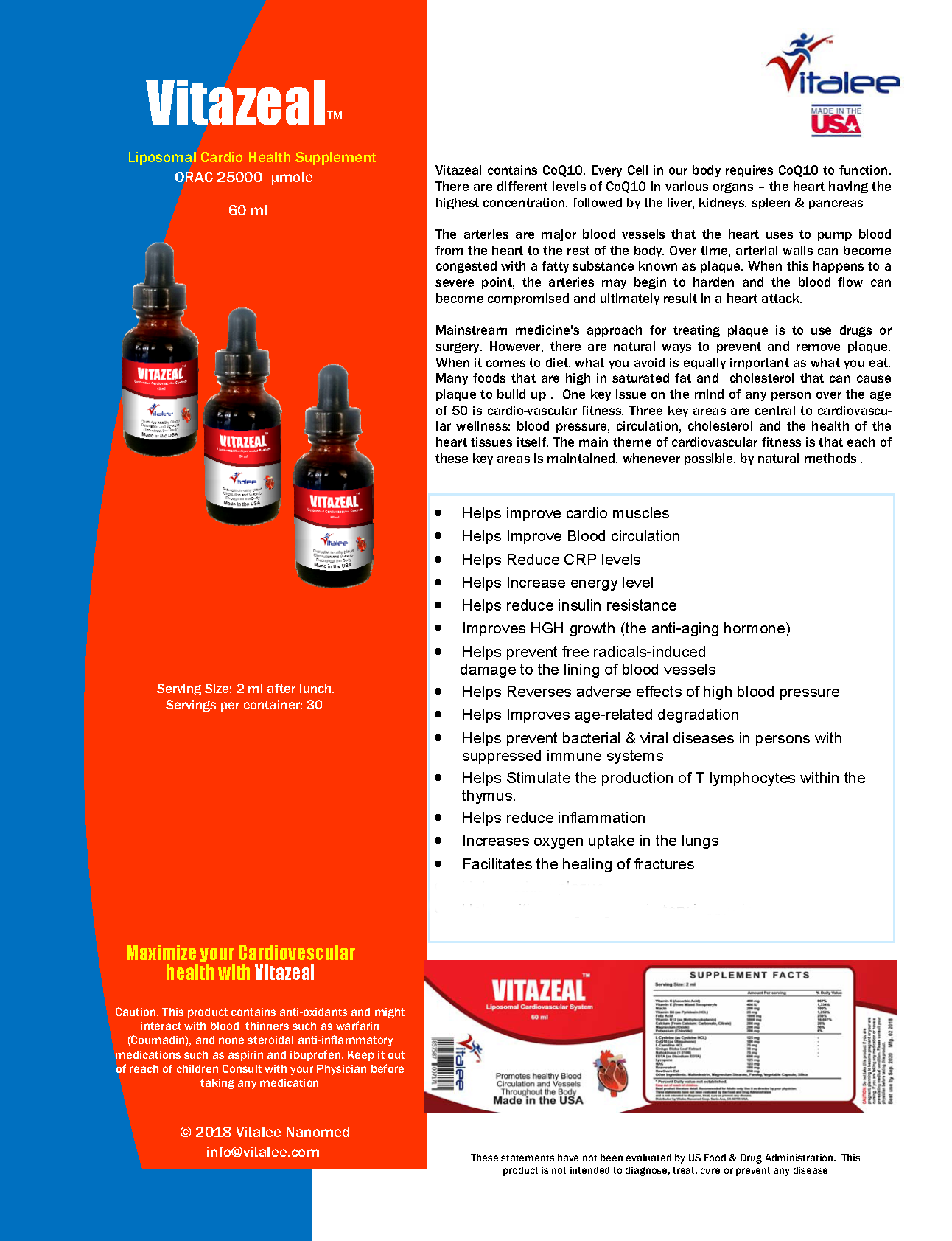 1181-Vitazeal-Cardiovascular fitness (1,60 ml)