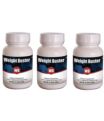 1175-Weight Buster Anti Obesity & Weight Management Protocol 3 Bottles- (Capsule 60X3)