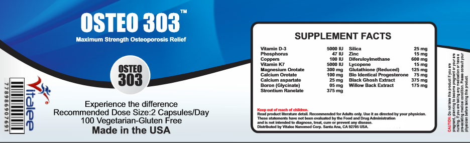 1144-Osteo 303- Anti-Arthritis Capsule (60 ct)