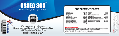 1144-Osteo 303- Anti-Arthritis Capsule (60 ct)