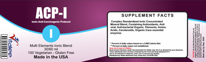 ACP-I Nano Ionic Multi Minerals and Vitamins Supplement for all ages(1, 60 ml)