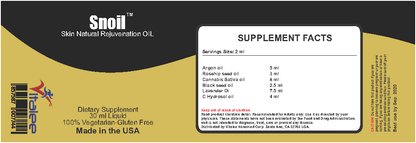 Snoil-Anti Aging Facial Skin Oil for Radiant Looking Skin NOW (1,30 ml)