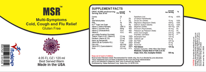 MSR-Economy Pack-Cold, Flu,Throat Infection Rapid Relief (3 Bottles 120 ml)