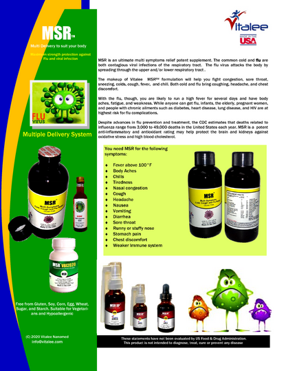 MSR-Economy Pack-Cold, Flu,Throat Infection Rapid Relief (3 Bottles 120 ml)