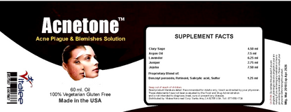 Acnetone-Vitalee Anti Acne inflammation & Blemish Non-Sticky Oil (30/60 ml )