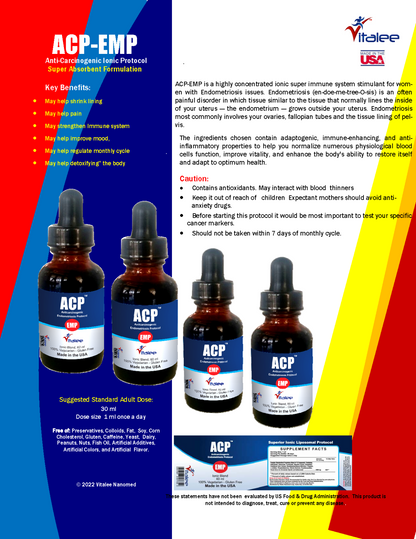 ACP-EMP Endometrosis Disorder  (60 ml)
