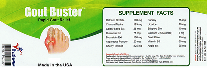 Gout Buster Liquid economy Pack- Faster Relief (4 Bottles 120 ml)