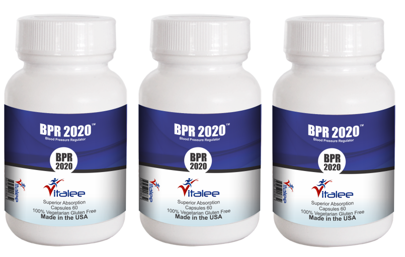 BPR-2020 Blood Pressure Economy Pack (3 bottles- 60 Capsules)
