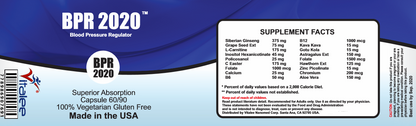 BPR-2020 Blood Pressure Economy Pack (3 bottles- 60 Capsules)