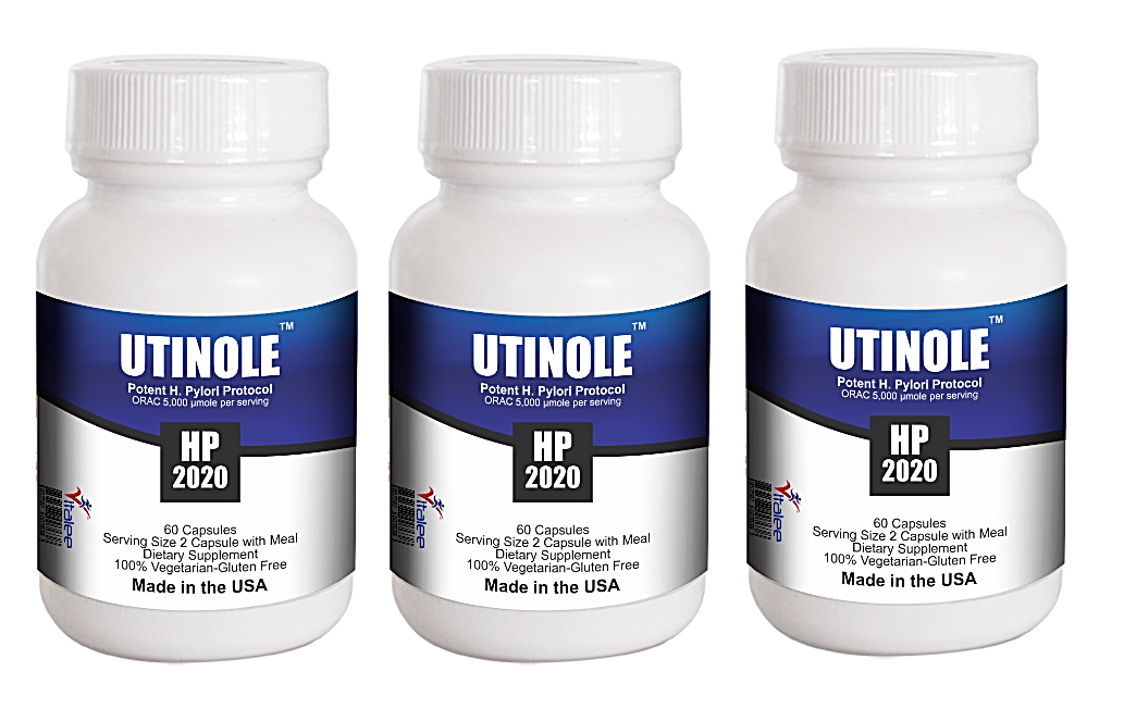 Utinole HP 2020- Econo Pack( 3 bottles of 60ct)