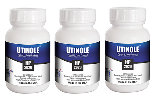 Utinole HP 2020- Econo Pack( 3 bottles of 60ct)