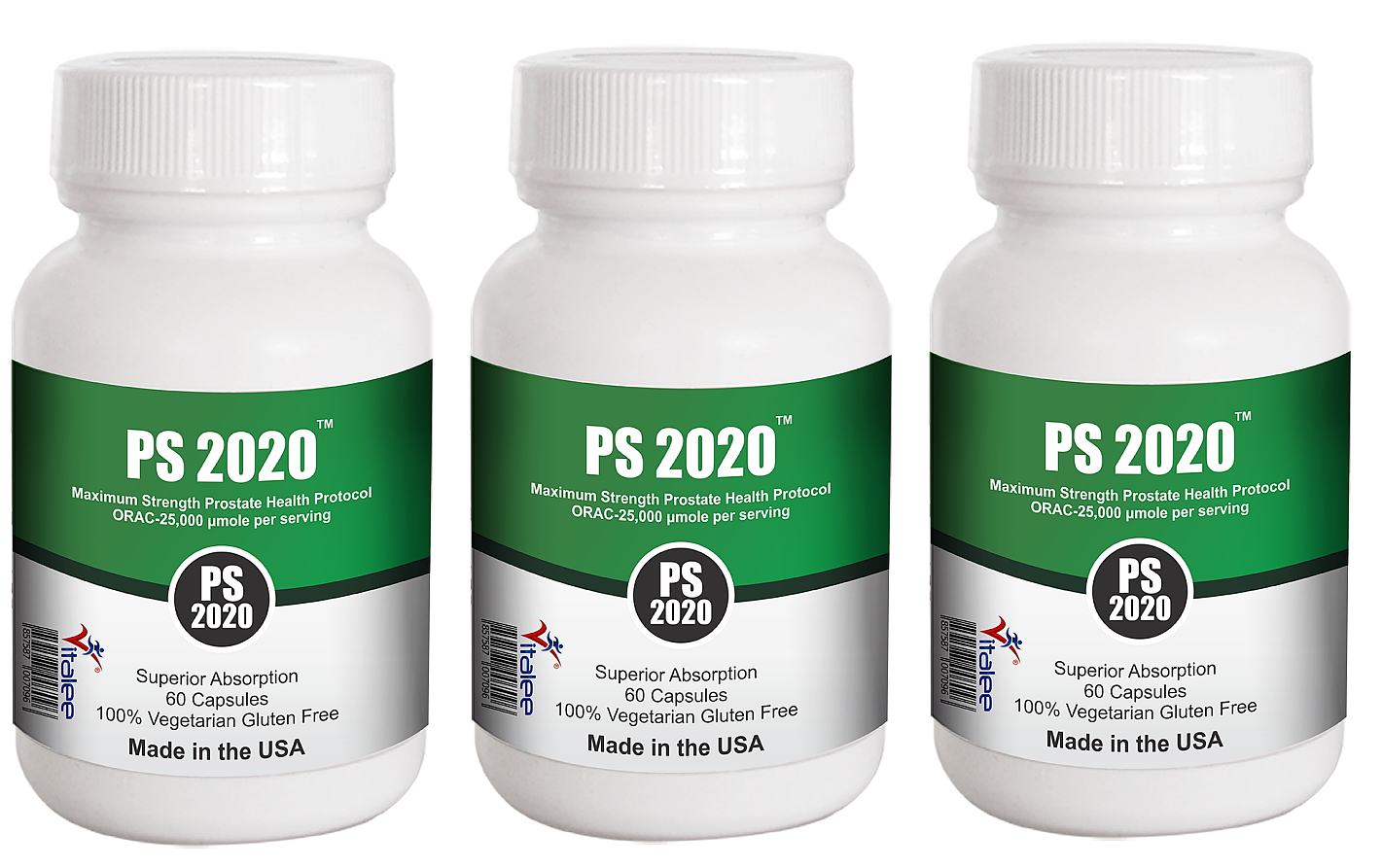 PS2020-Prostate BPH Supplement Economy Pack (Caps 3X 60ct)